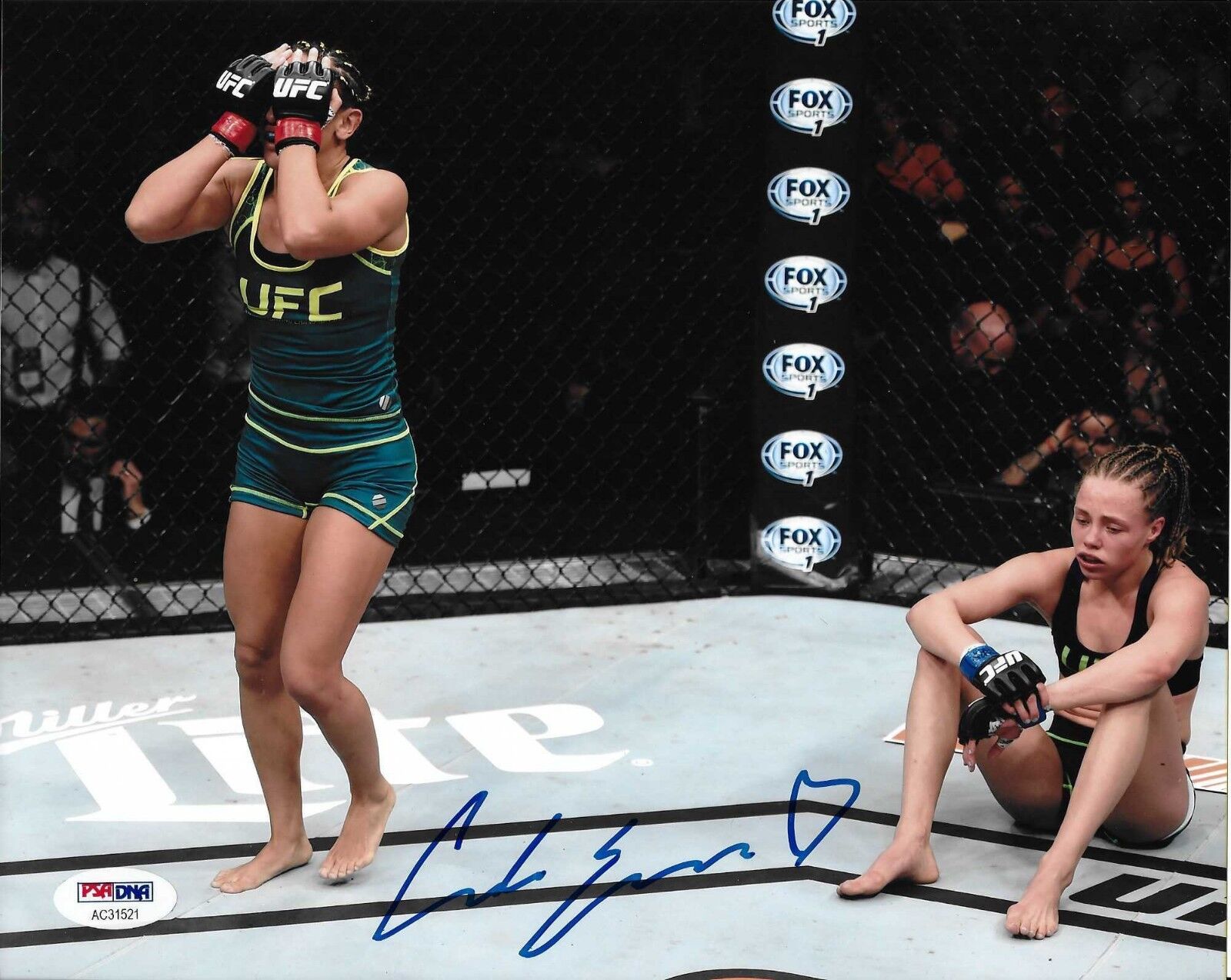 Carla Esparza Signed UFC 8x10 Photo Poster painting PSA/DNA COA The Ultimate Fighter 20 Picture