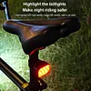 LED Bicycle Front Light USB Rechargeable Cycling Headlight Waterproof Rear Light