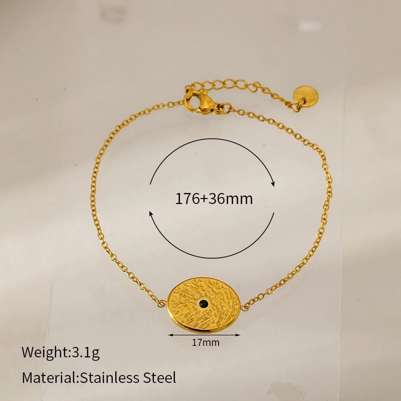 Vintage Style Minimalist Classic Style Geometric 304 Stainless Steel Cable Chain Bracelets In Bulk Stainless Steel Bracelets