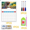 Special Shaped Garden Girl 5D DIY Diamond Painting Monthly Planner Kit