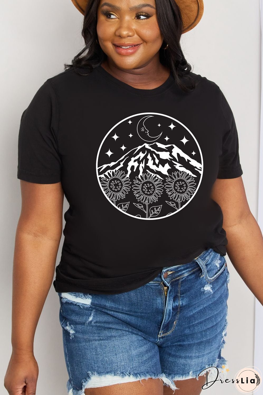 Simply Love Full Size Graphic Cotton Tee Shirt
