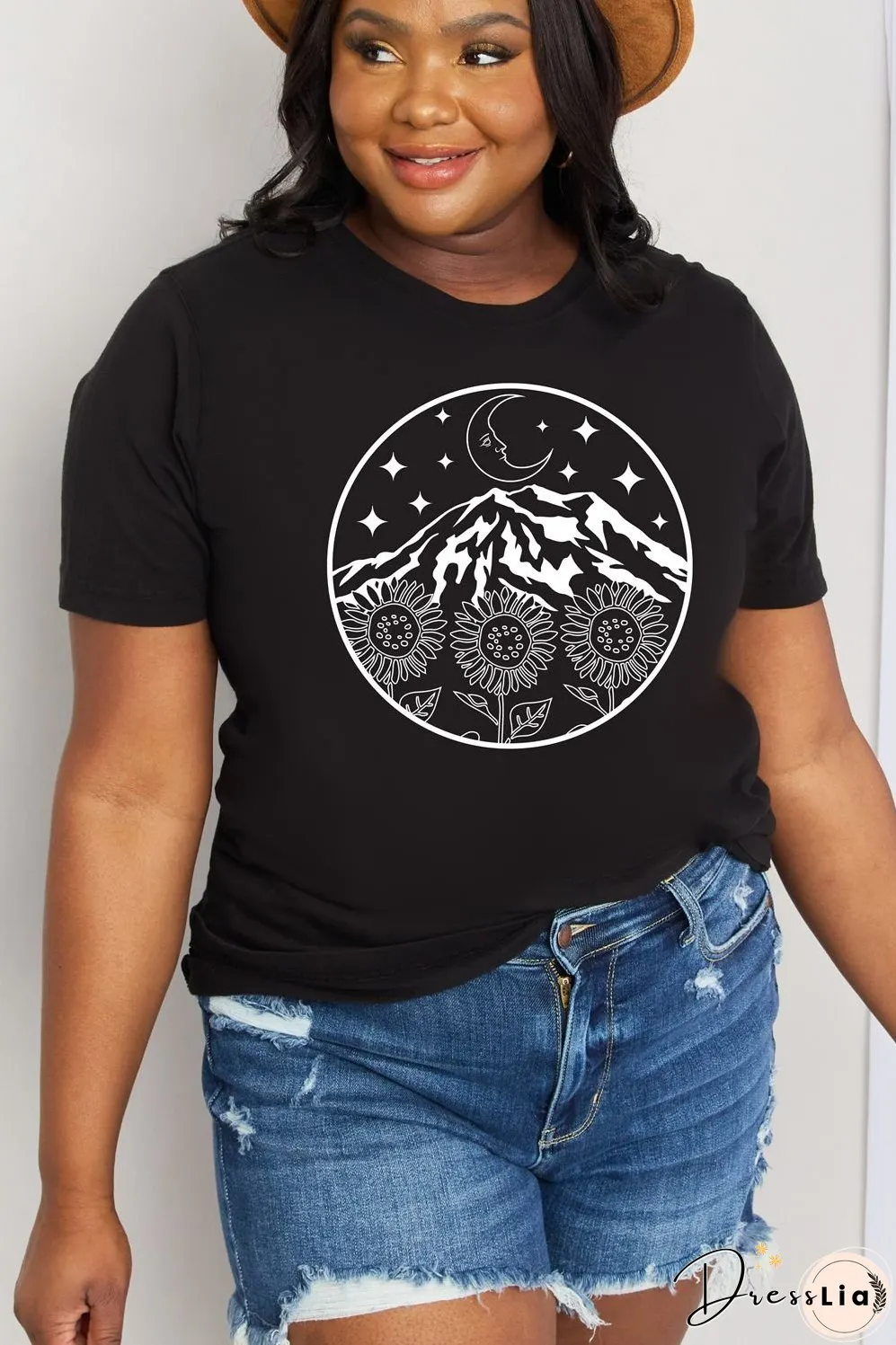 Simply Love Full Size Graphic Cotton Tee Shirt