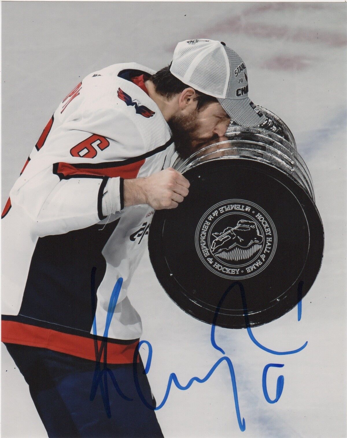 Washington Capitals Michal Kempny Signed Autographed 8x10 Photo Poster painting COA #2