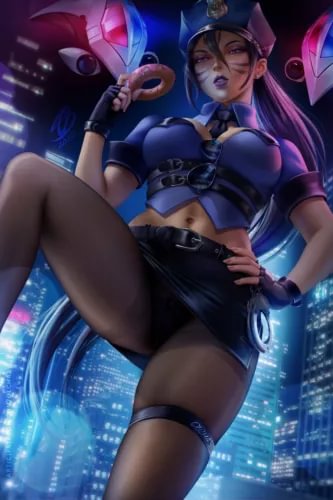 pornhint Pornhint Daughter Of The Void Kai'Sa Sexy Anime Girl HD Print Canvas Poster SFW Unframed New