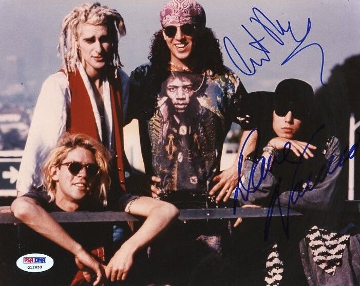 Dave Navarro & 1 Jane'S Addiction Signed Authentic 8X10 Photo Poster painting PSA/DNA #Q12653