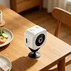 HD Wifi Surveillance Camera with Motion Detection Mini Nanny Cam Wide Angle Small Indoor Camera for Baby Room Home Office Warehouse