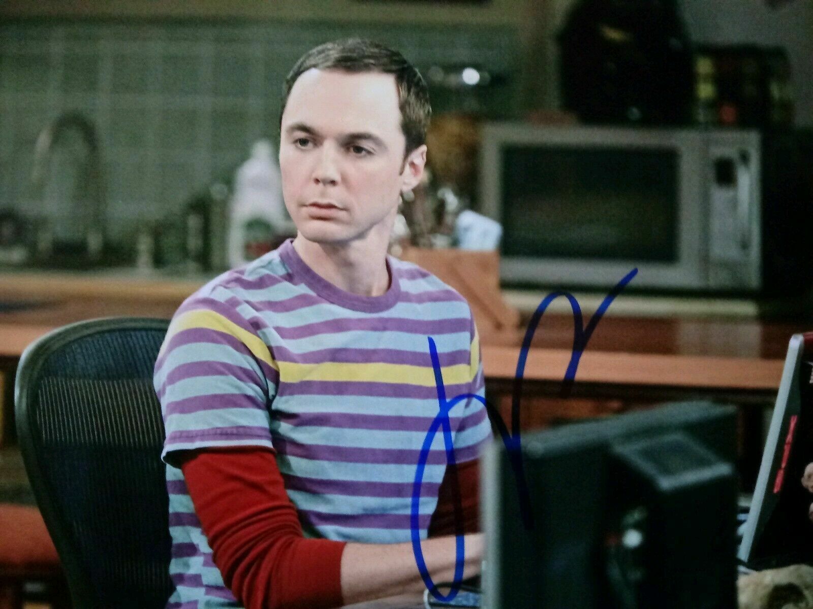 Jim Parsons Autographed Signed 8x10 Photo Poster painting ( Big Bang Theory ) REPRINT