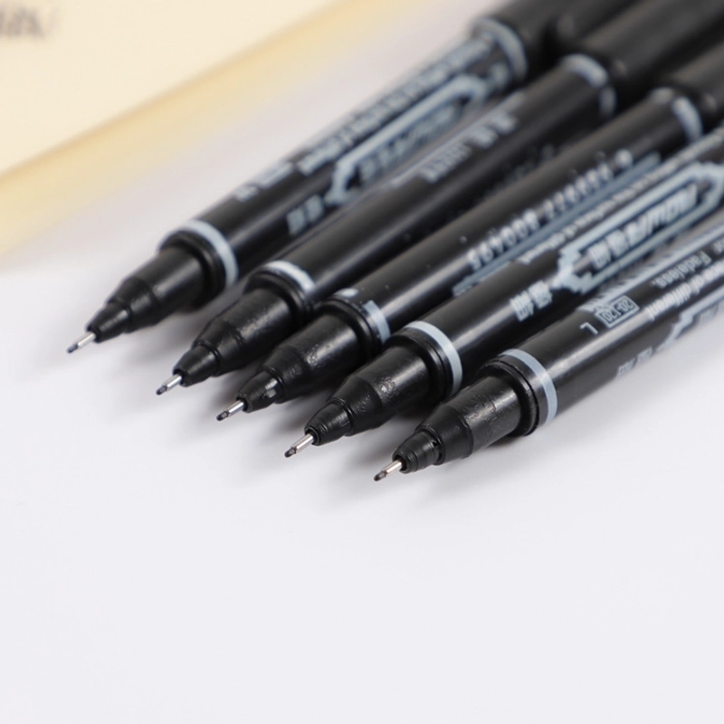 Fashion Double-headed Hook Line Blank Painting Pen 1 Piece