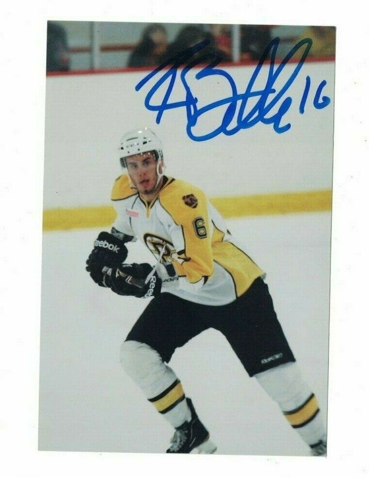 Ryan Button Providence Bruins Signed 4x6 Hockey Photo Poster painting W/Our COA