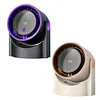 100 Level Portable Bladeless Fan USB Rechargeable Digital Display Desktop Fan