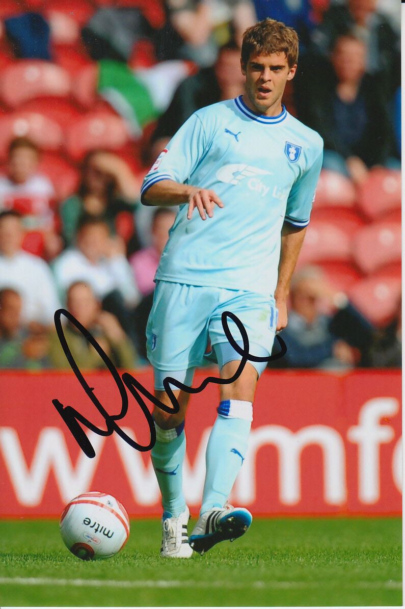 COVENTRY CITY HAND SIGNED MARTIN CRANIE 6X4 Photo Poster painting 9.