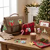 12pcs Christmas Atmosphere Double-Sided DIY Diamond Painting Keychain Kit