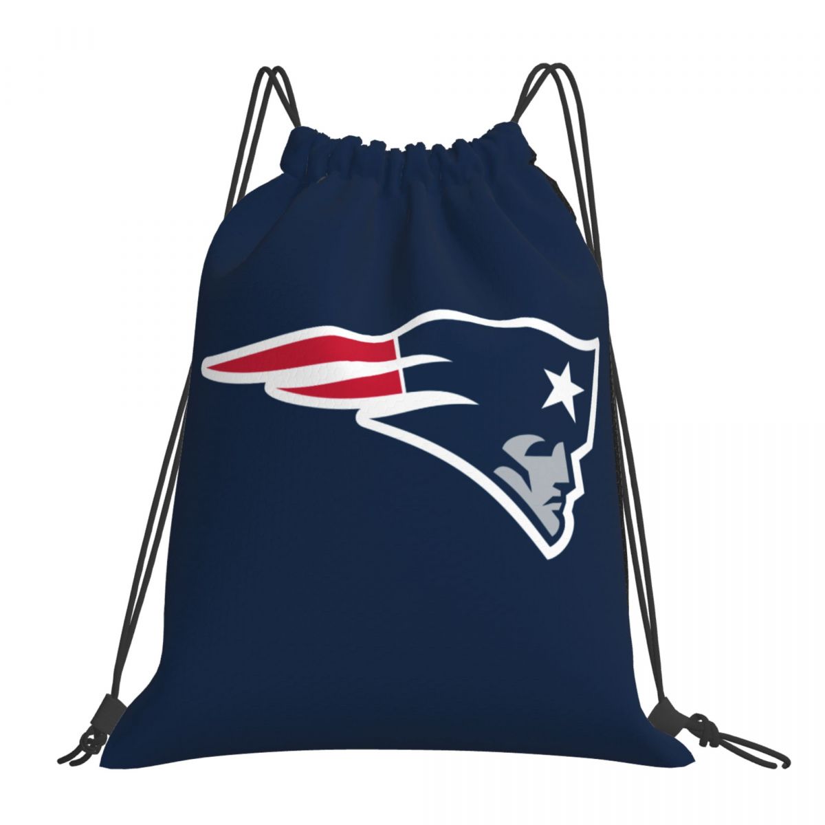 New England Patriots Waterproof Adjustable Lightweight Gym Drawstring Bag