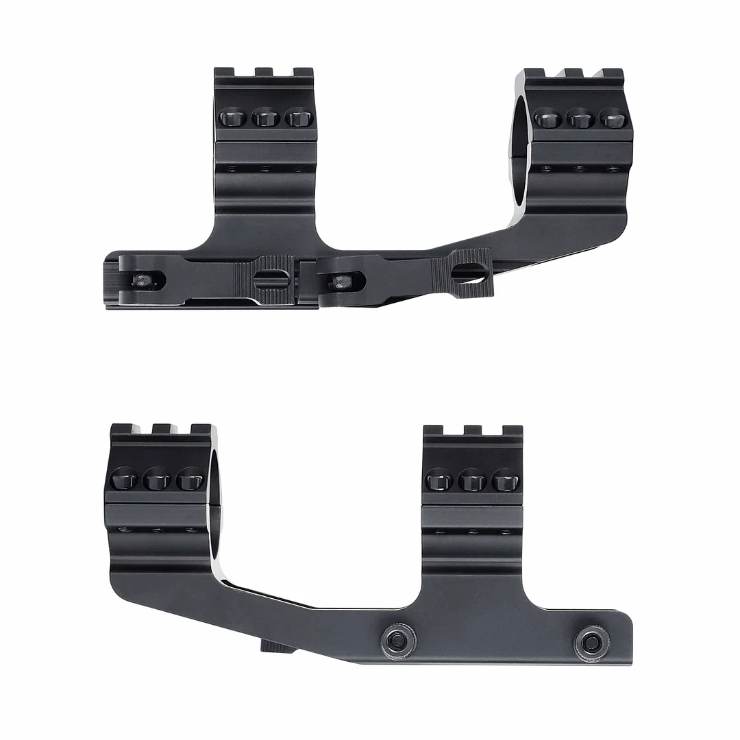 ohhunt® 1 inch 30mm QD Cantilever Scope Mount with Top Picatinny Rail