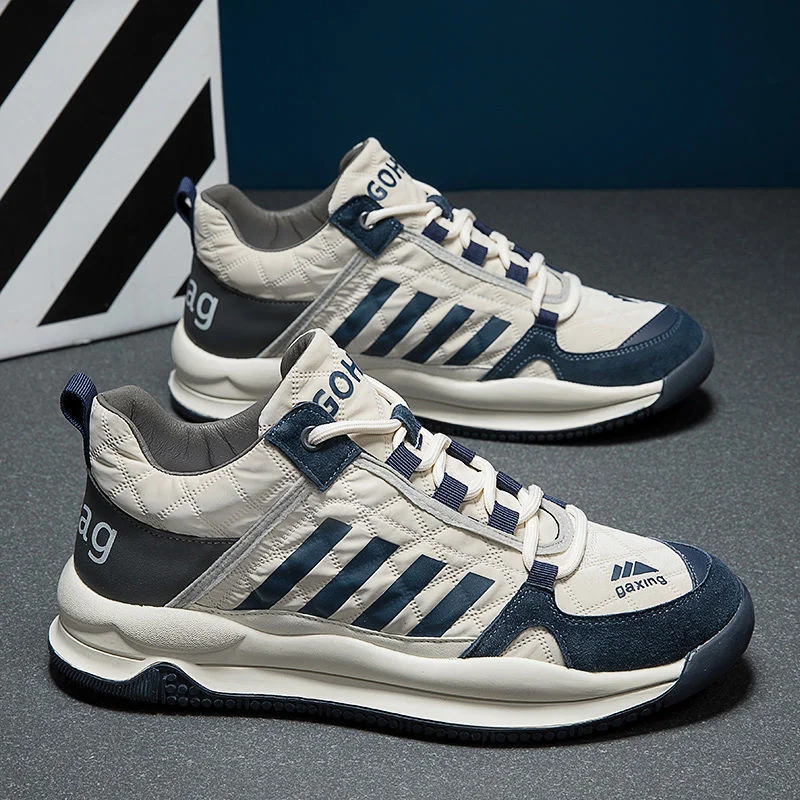 Modern European Sneakers With A Thick Sole To Increase The Height