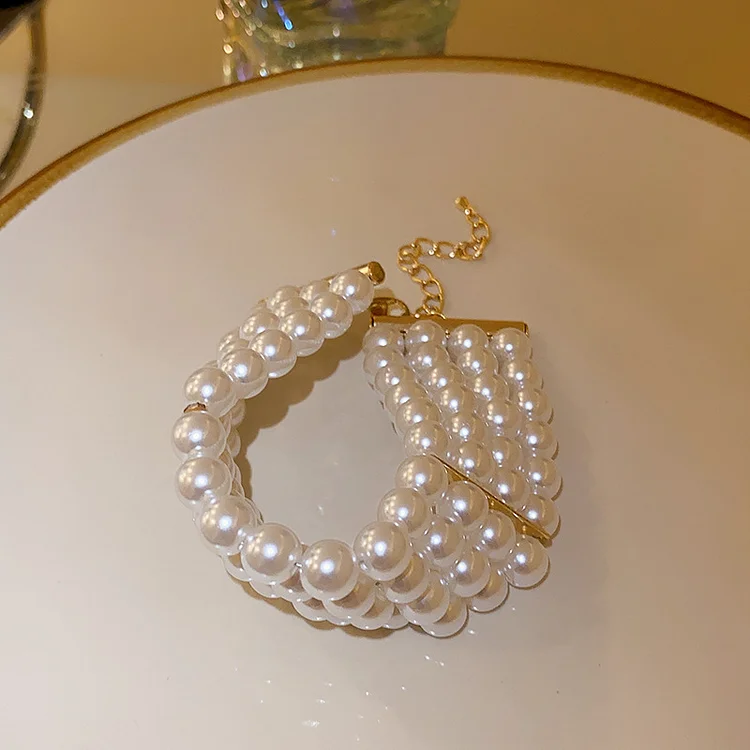 Side-by-side versatile pearl jewelry