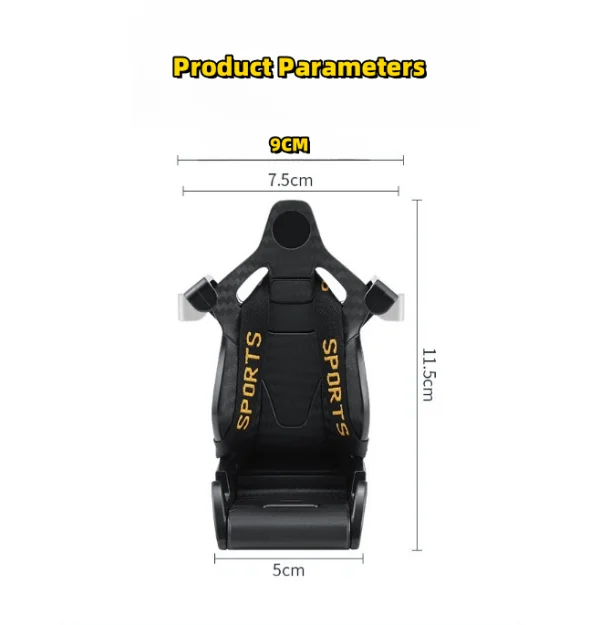 Car Mobile Phone Holder Bracket Car Air Conditioning Outlet Fixed Navigation Bracket