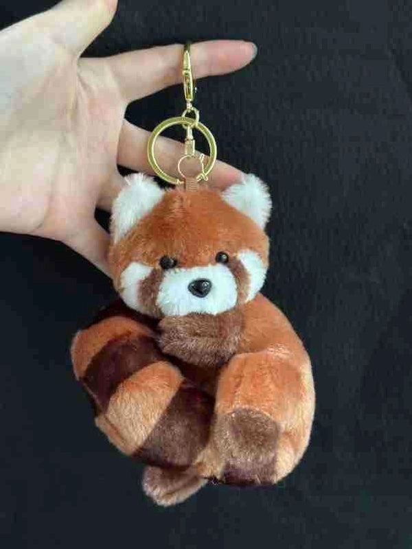 Elegant Cute Animal PP Cotton Plush Unisex Keychain