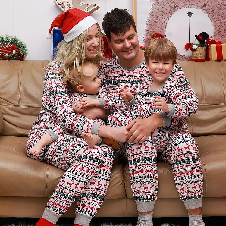 Christmas Print Family Matching Pajamas