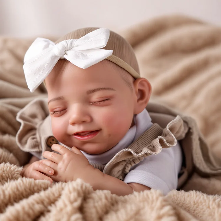 Babeside Sleeping Reborn Baby Olivia 20'' Little Infant Girl Best Gift for Kids