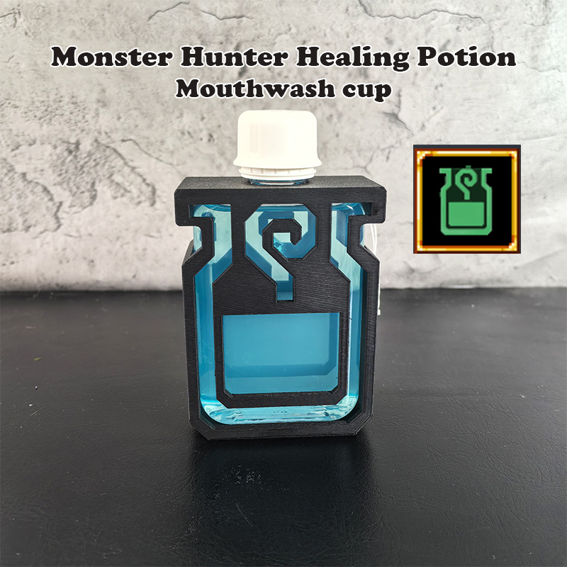Monster Hunter Healing Potion Mouthwash Cup
