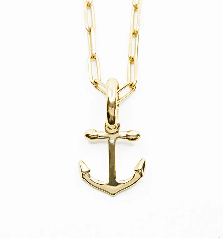 Anchor Charm Necklace