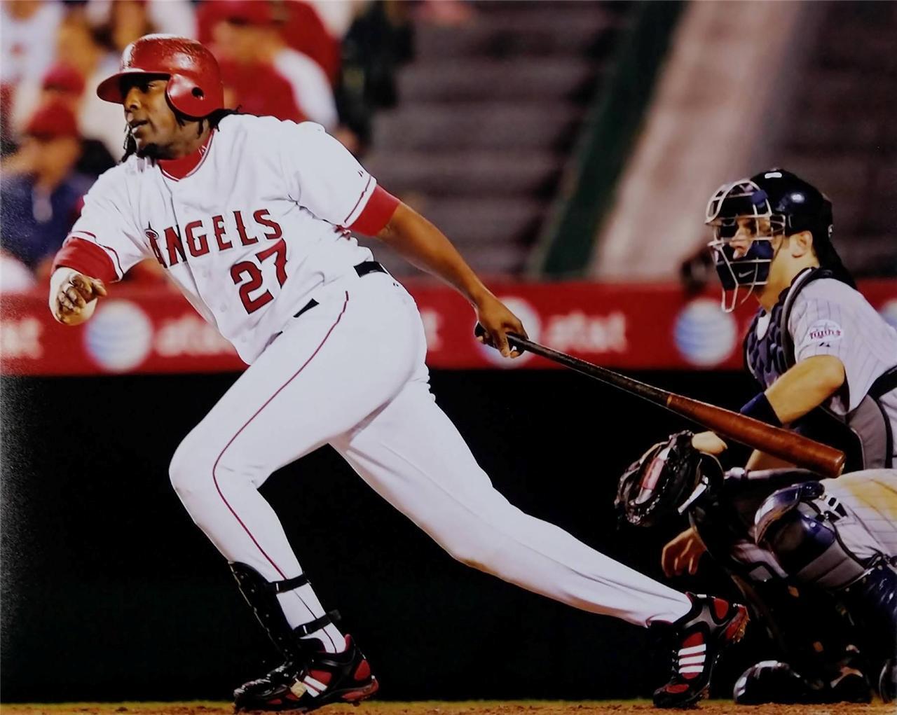 Vladimir Guerrero Photo Poster paintinggraph 8x10 Matte Photo Poster painting Los Angeles Angels 2