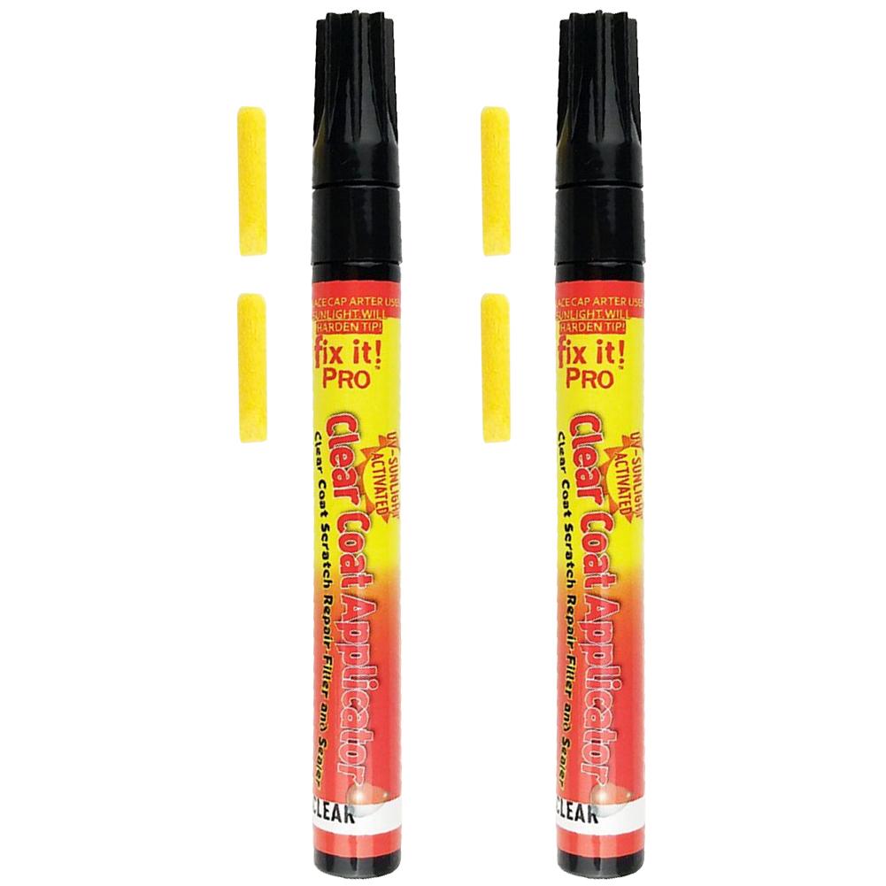 

Fix it Pro Car Scratch Repair Remover Pen Clear Coat Applicator Pen, 501 Original
