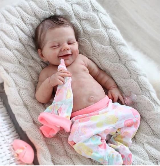 12'' Realistic Sweet Reborn Baby April Girl Doll Teresa 2023