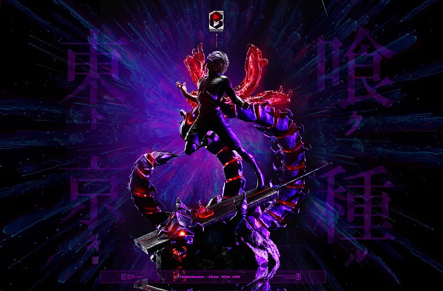 PRE-ORDER BW Studio - Tokyo Ghoul - Kaneki Ken 2.0 with LED
