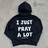 I Just Pray Minimalist Hoodie