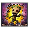 Groot Wall - 11CT Stamped Cross Stitch 50*45cm