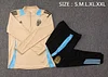 Joyfball 2024/2025 Argentina Half-Pull Training Suit Khaki Jersey 1:1 Thai Quality Set