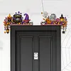 2pcs DIY Diamond Painting Halloween Door Corner Frame Wood Decor 2pcs(Halloween)