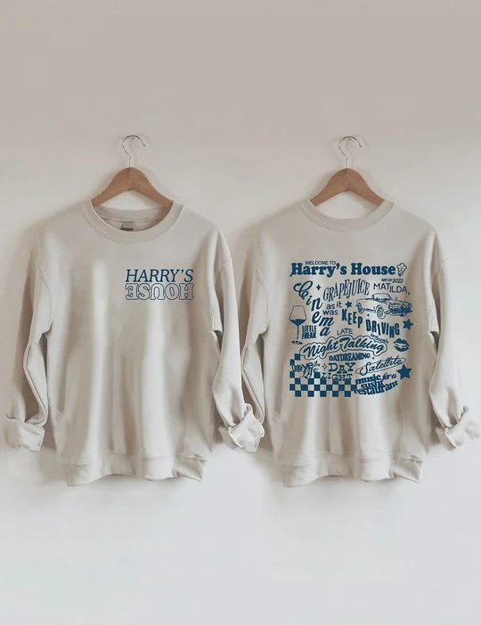 Harry's House Track List 2022 Sweatshirt