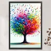 Colorful Musical Note Tree-11CT Stamped Cross Stitch 40*60cm/15.75*23.62in tapestrymarket