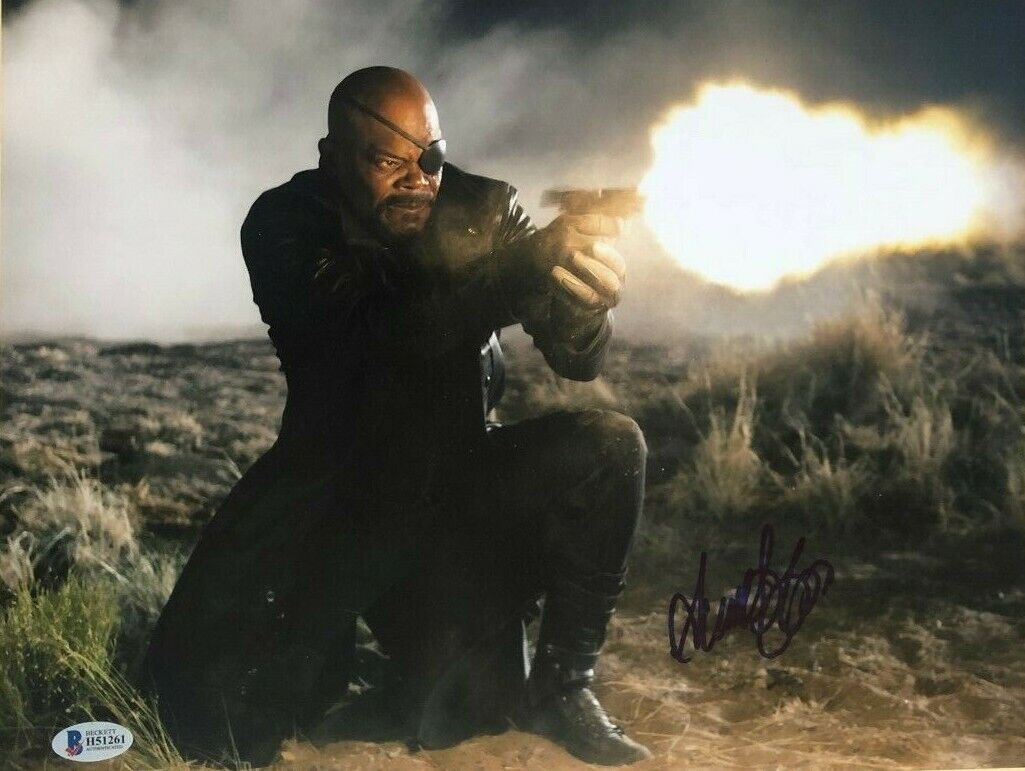 Samuel L Jackson signed autographed 11x14 Photo Poster painting Avengers Beckett COA