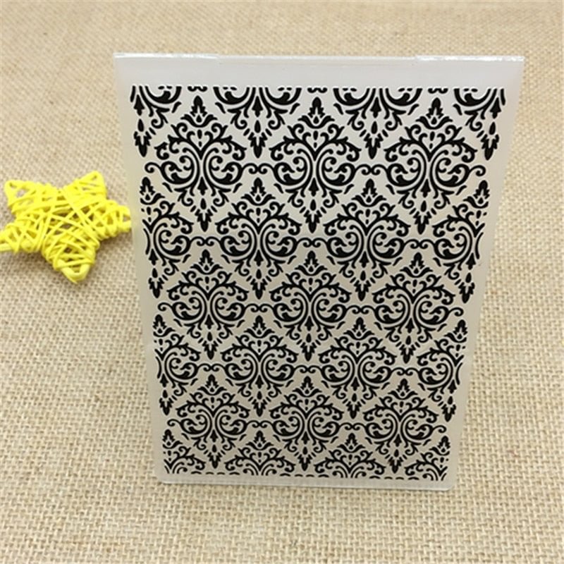 The Flowers Plastic Embossing Folders for DIY Scrapbooking Paper Craft/Card Making Decoration Supplies