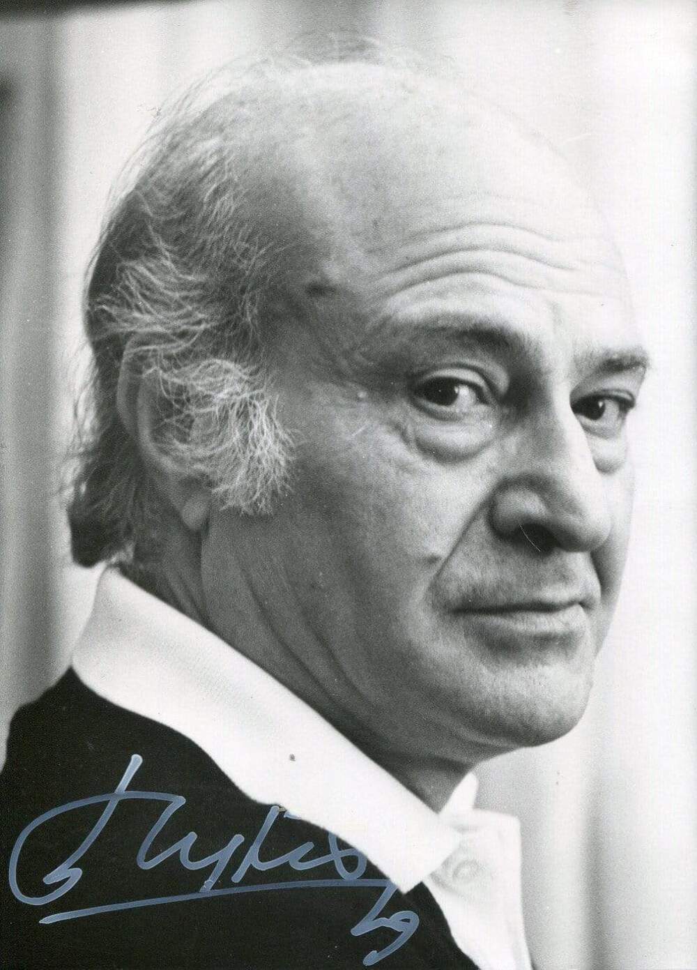 Odysseas Elytis Nobel Prize autograph, signed Photo Poster painting