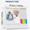 2027 Animal DIY 12-Month Diamond Art Desk Calendar Creative Design