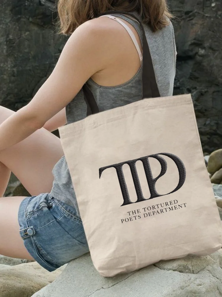 The Tortured Poets Department Print Canvas Bag