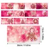 12pcs Pink Christmas DIY Diamond Painting Greeting Cards with Envelopes