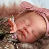 [Heatbeat Coos and Breath] 20" Handmade Lifelike Reborn Newborn Baby Sleeping Girl Named Amery, Looks Really Cute - RBBI-Myrebornbabydoll&reg; Myrebornbabydoll&reg;