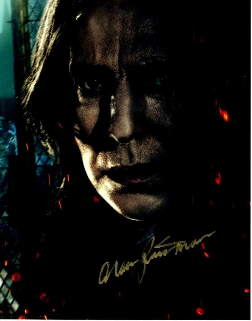 Alan Rickman signed 11x14 Photo Poster painting autographed Picture Pic and COA