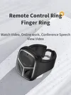 Wireless Smart Remote Control Ring Bluetooth-compatible 5.3 Magnetic Charging