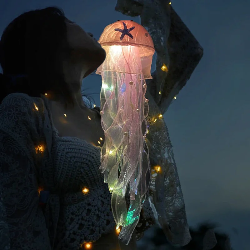 Handmade Jellyfish Lamp
