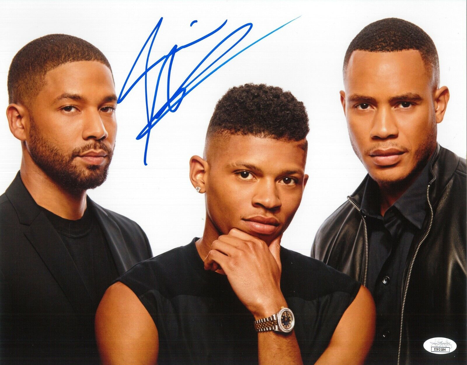 Jussie Smollett Hand Signed 11x14 Photo Poster painting JSA COA Autograph Empire Jamal Lyon #2