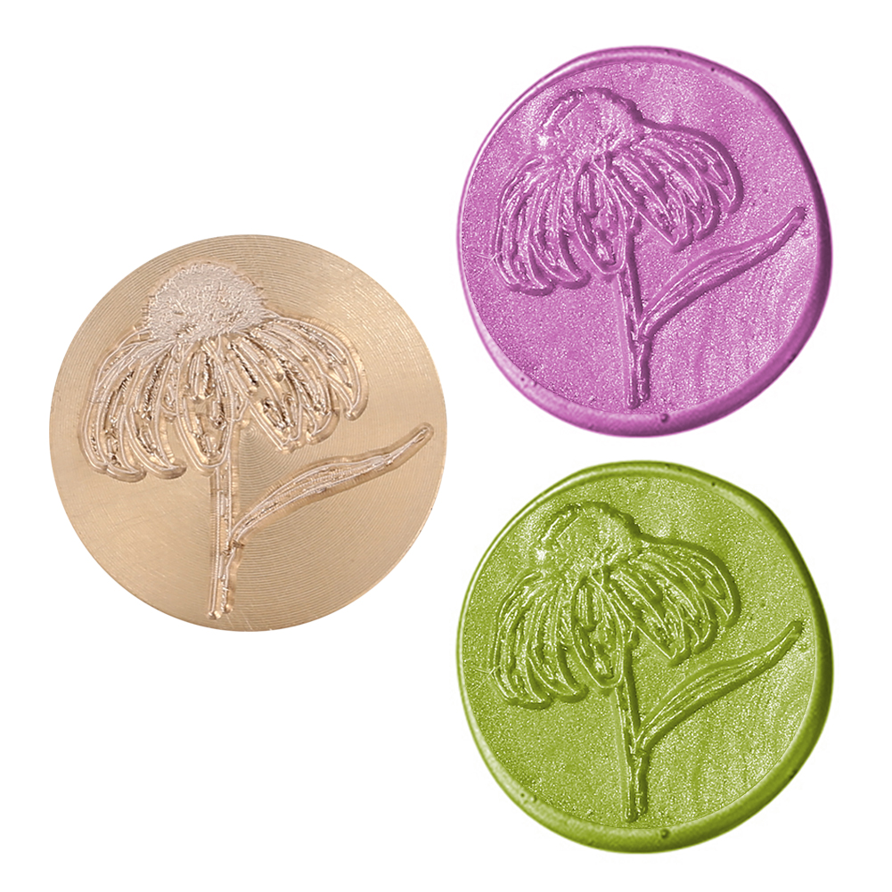 

25mm Plant Sealing Wax Scrapbooking Stamp Head - Wax Seal Stamp, 501 Original