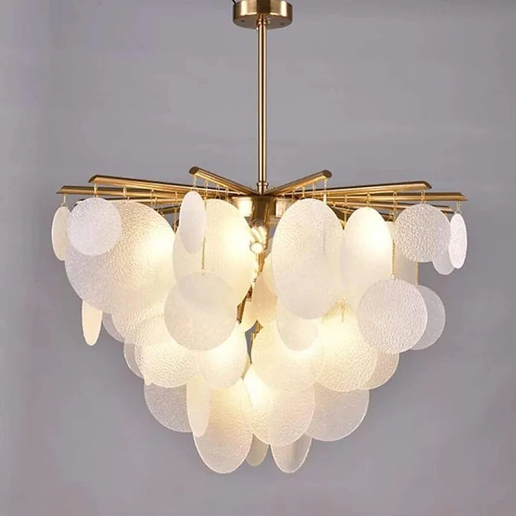 Candyfloss Modern LED Chandelier Light for Living Room with 6 Bulbs - Appledas