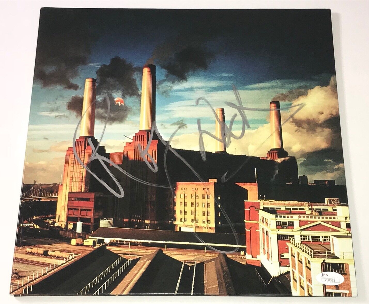 ROGER WATERS Hand Signed ANIMALS Vinyl LP Autograph JSA COA LOA Pink Floyd